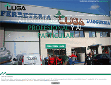 Tablet Screenshot of ferreterialuga.com